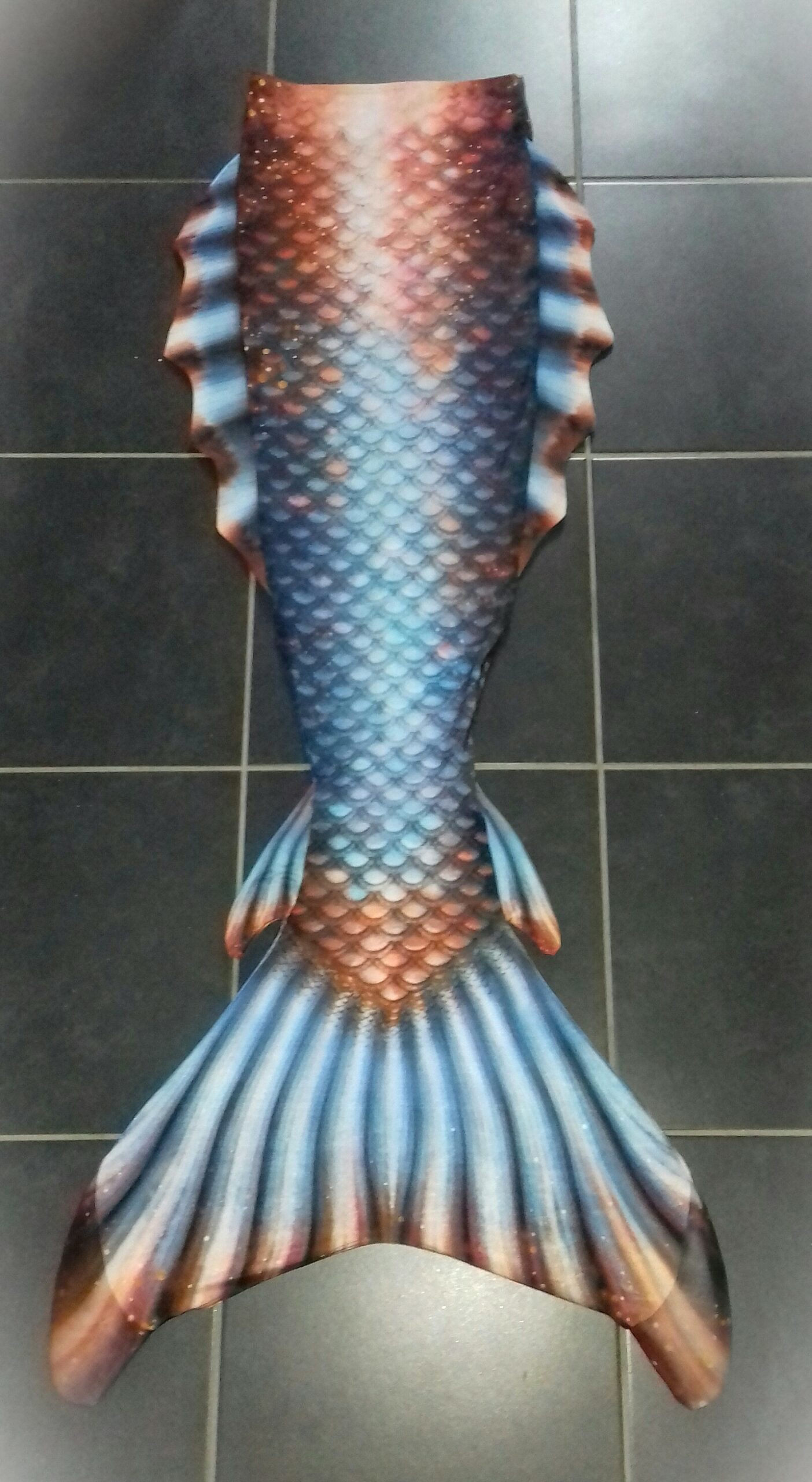 Ma première queue de sirène en tissu, de chez Fin Fun Mermaid